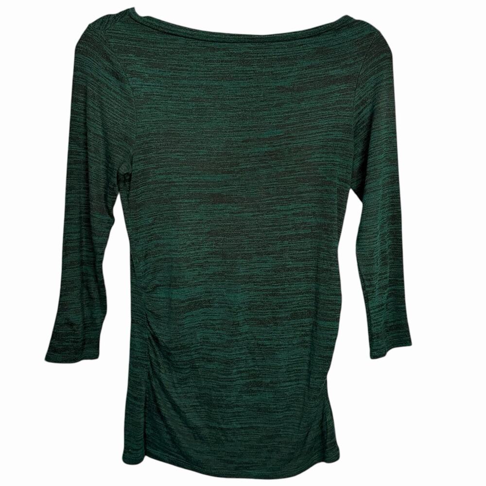 The Limited Long Sleeve Lightweight Sweater Top Women's XS Green Casual Modest